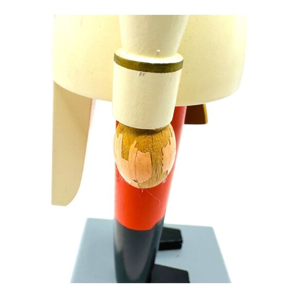 Vtg Freiberger Raum Und Tafelschmuck Erzgebirge German Nutcracker Soldier /Rifle - Picture 5 of 8